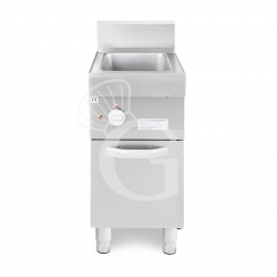Cocedor de pasta eléctrico profesional 1 cuba - 40 LT - L 400 mm x P 700 mm x A 850 mm