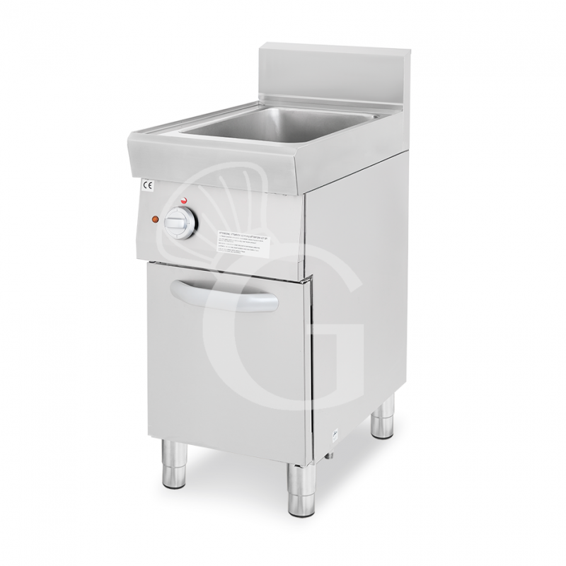 Cocedor de pasta eléctrico profesional 1 cuba - 40 LT - L 400 mm x P 700 mm x A 850 mm