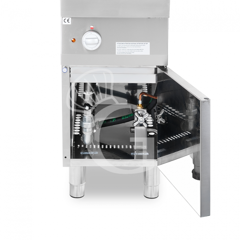 Cocedor de pasta eléctrico profesional 1 cuba - 40 LT - L 400 mm x P 700 mm x A 850 mm