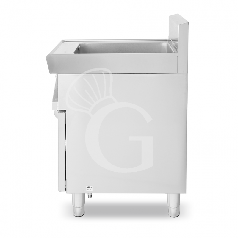 Cocedor de pasta eléctrico profesional 1 cuba - 40 LT - L 400 mm x P 700 mm x A 850 mm