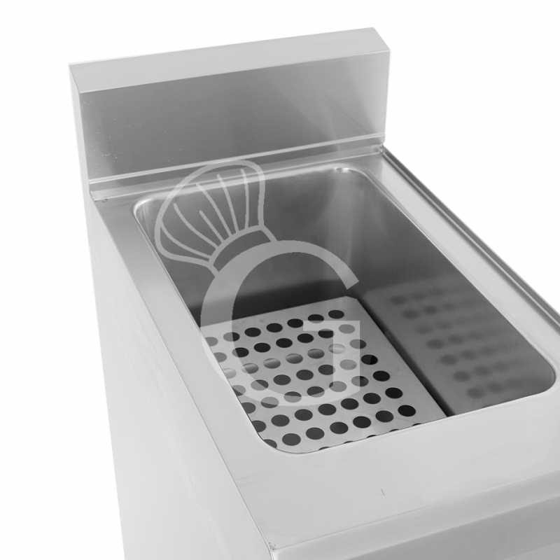 Cocedor de pasta eléctrico profesional 1 cuba - 40 LT - L 400 mm x P 700 mm x A 850 mm