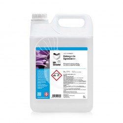 Detergente desengrasante neutralizador de olores, apto para todas las superficies lavables, 2 bidones de 5 L