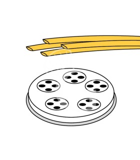 Troquel para maquina de pasta fresca - formato linguine 4×1,6 mm