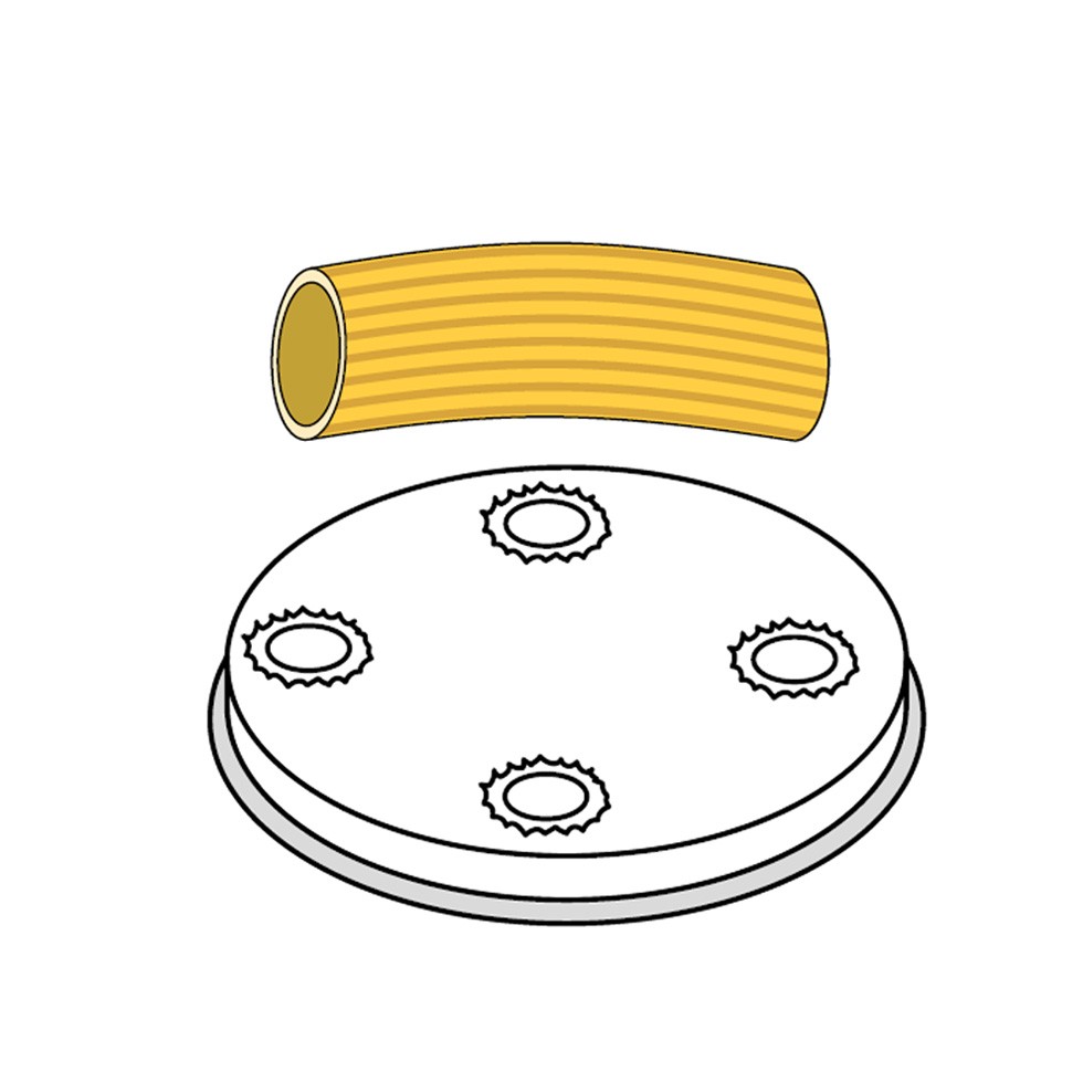 Troquel 8N formato maccheroni Ø 8,5 mm