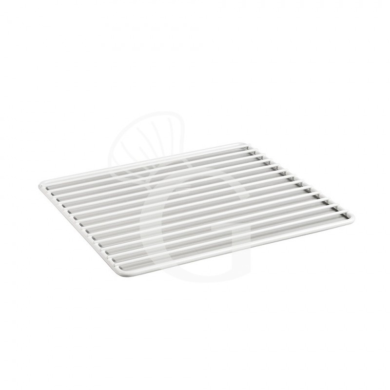Rejilla para frigoríficos de hierro plastificado en polietileno 353 x 325 mm