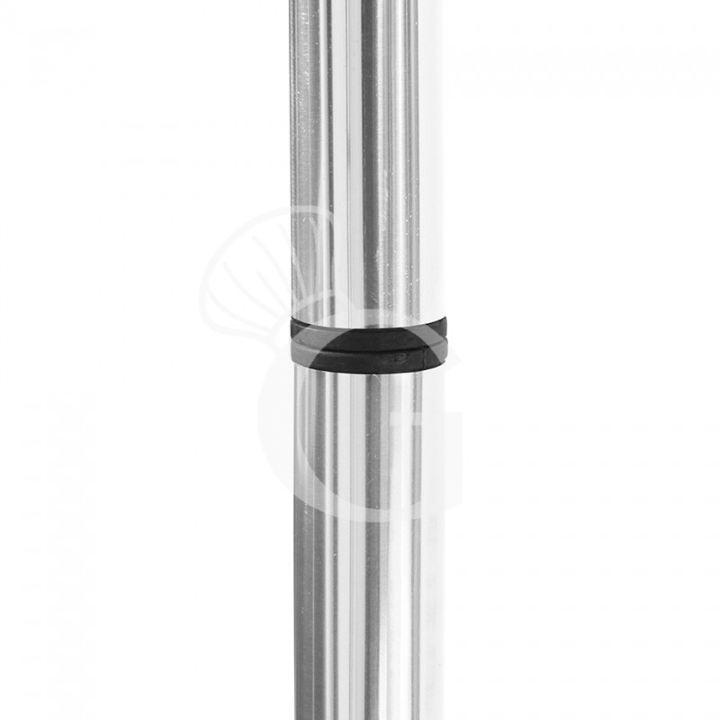 Estantería de acero inoxidable con 4 estantes L 1400 x P 600 x H 1800 mm
