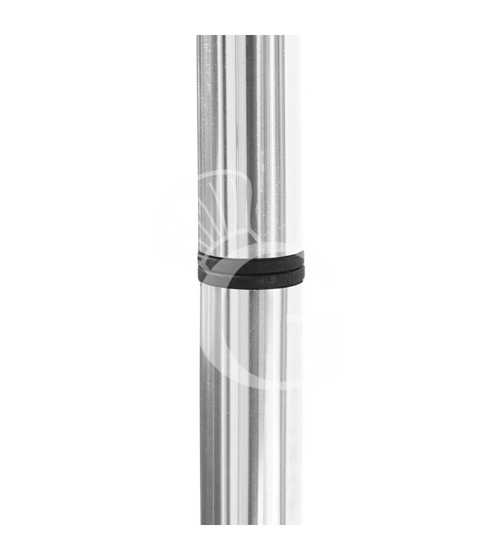 Estantería de acero inoxidable con 4 estantes L 1800 x P 400 x H 1800 mm