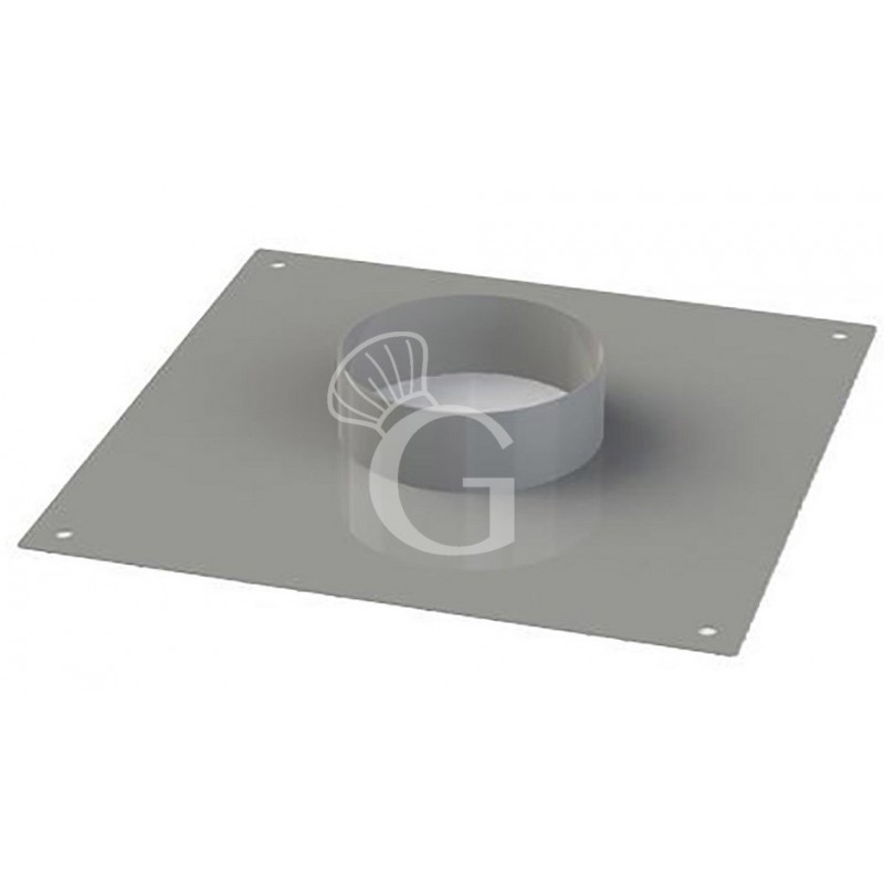 Placa de collar para chimenea de 250 mm de diámetro