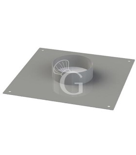 Placa de collar para chimenea de 250 mm de diámetro