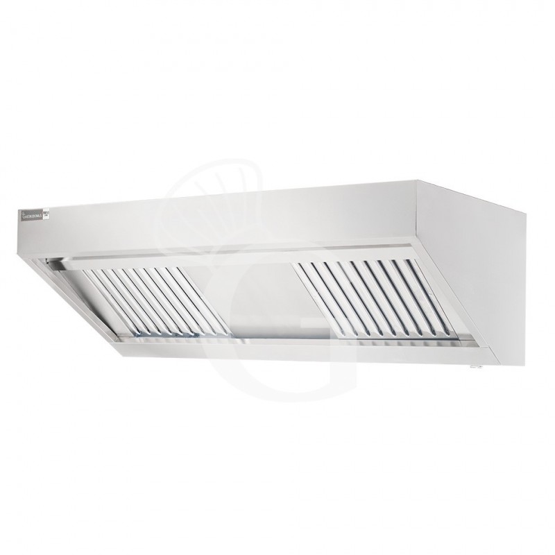 Campana mural snack sin motor, L1400 × P700 × H450 mm