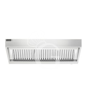 Campana mural snack sin motor, L1600 × P700 × H450 mm