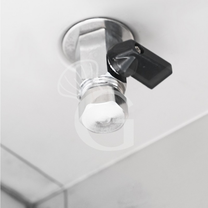 Campana mural snack sin motor, L1200 × P900 × H450 mm