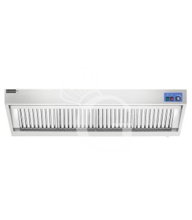 Campana mural snack con motor full optional, L2000 × P900 × H450 mm