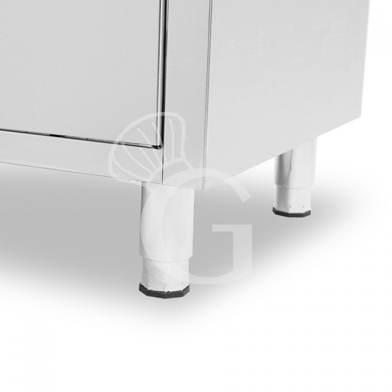 copy of Banco bar per macchina caffè con top in acciaio inox - L 1000 mm x P 550 mm x H 1140 mm