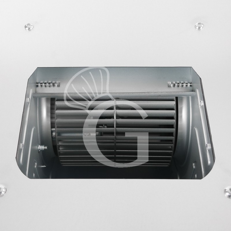 Campana cúbica de pared con motor full optional L1200 × P900 × H450 mm