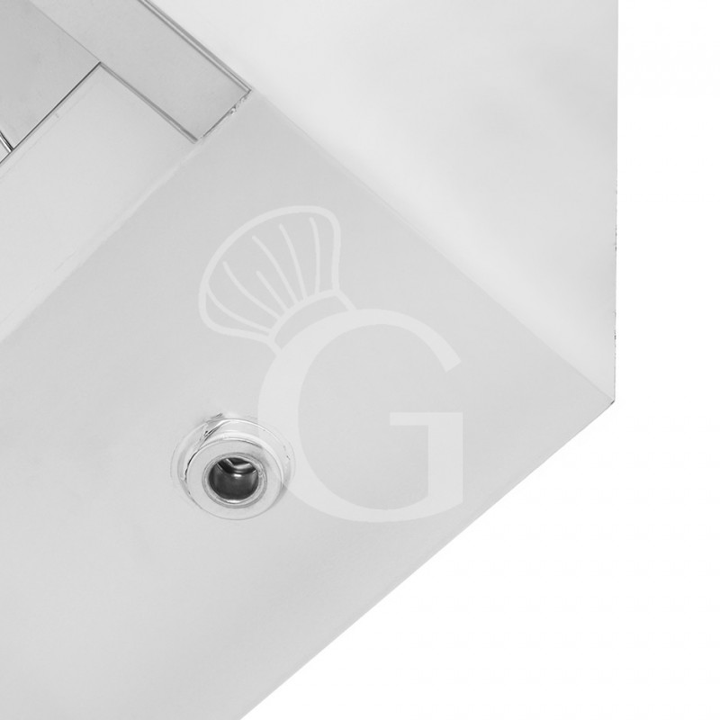 Campana cúbica de pared con motor full optional L1200 × P900 × H450 mm