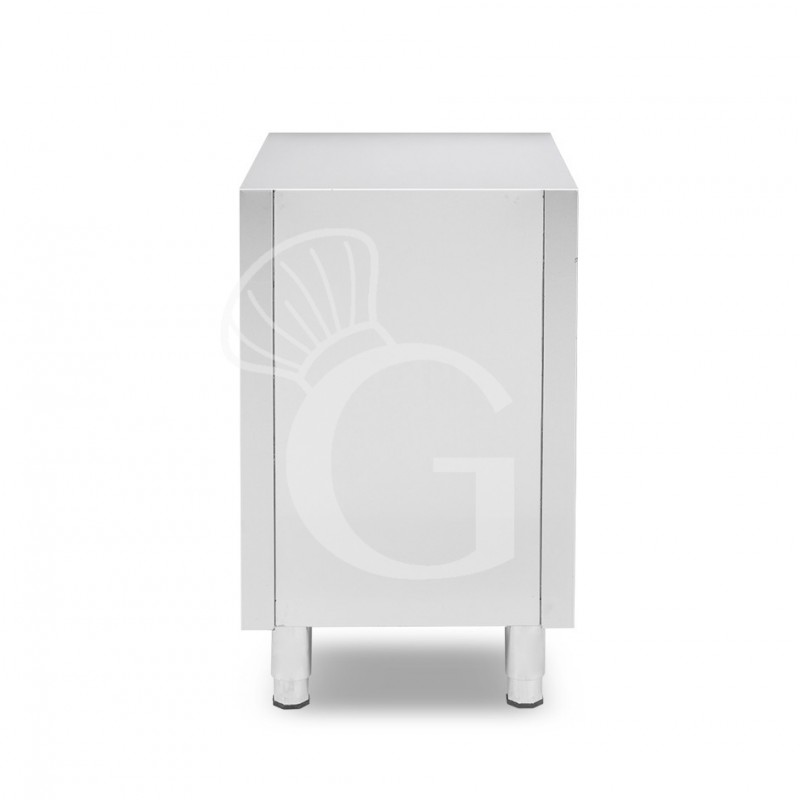 Cajonera de acero inoxidable con 4 cajones, L 500 x P 700 x H 855 mm