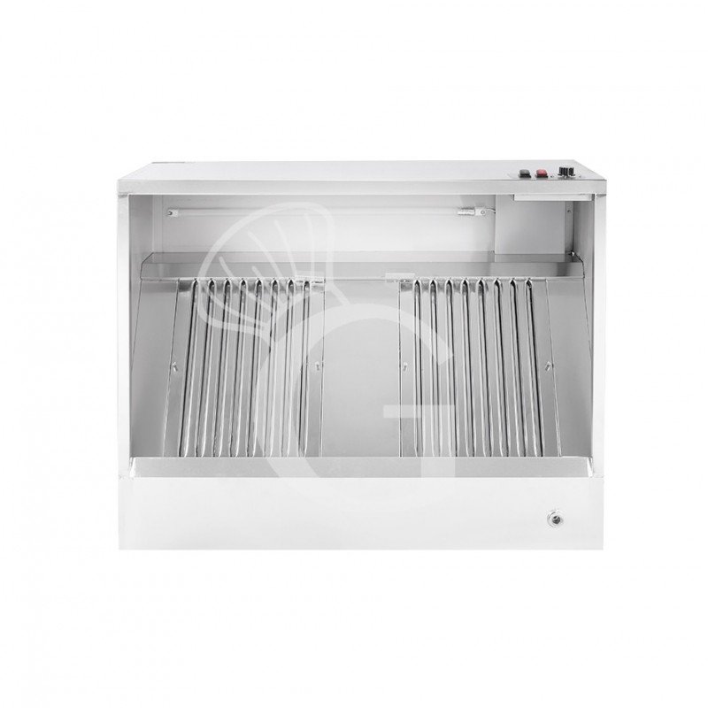 Campana cúbica de pared con motor full optional L1200 × P900 × H450 mm