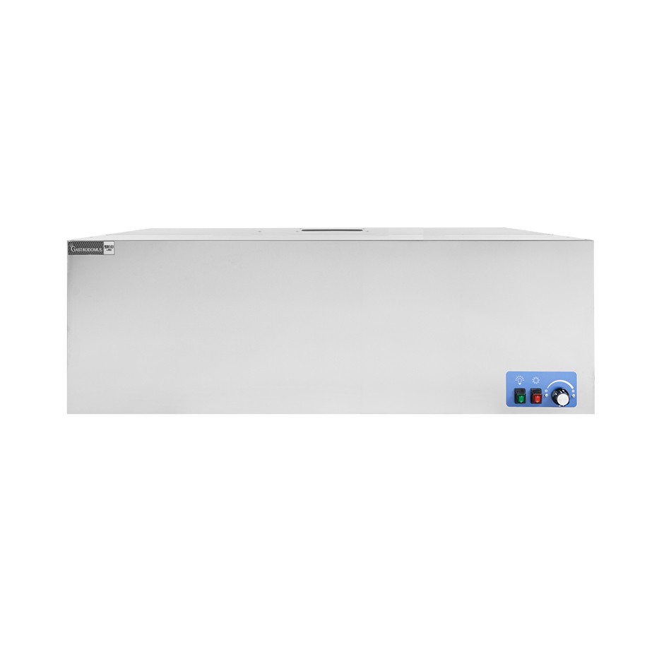 Campana cúbica de pared con motor full optional, L 1800 x P 900 x H 450 mm