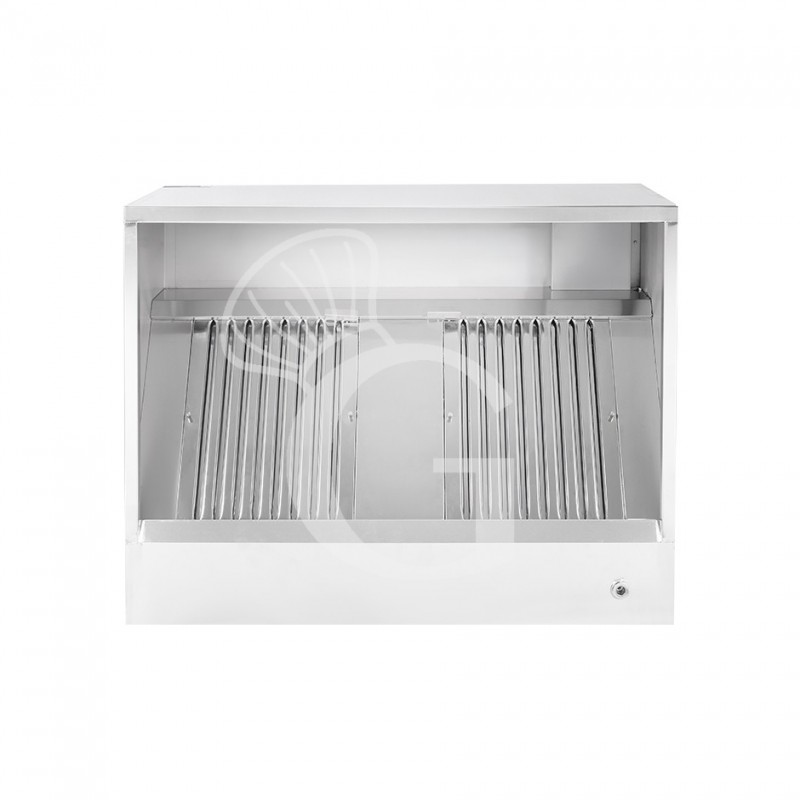 Campana cúbica de pared sin motor L1400 × P900 × H450 mm