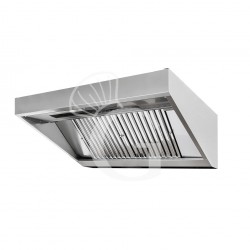Campana Snack de pared con motor full optional, L1000xP700xH450 mm