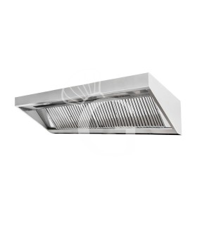 Campana extractora mural Snack sin motor L 2000 mm x P 700 mm x A 450 mm