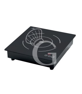 Placa de inducción empotrable 1 zona, superficie inductiva Ø 220 mm – 2 kW