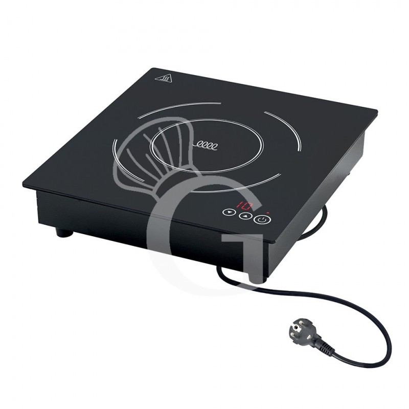 Placa de inducción empotrable 1 zona, superficie inductiva Ø 220 mm – 2 kW