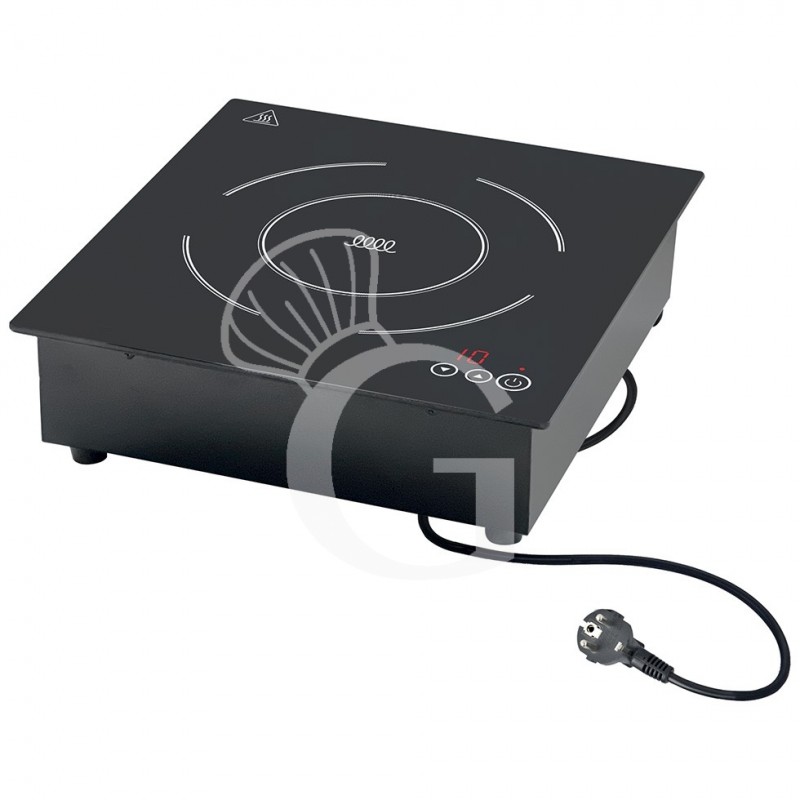 Placa de inducción empotrable 1 zona superficie inductiva Ø 220 mm - 3,5KW