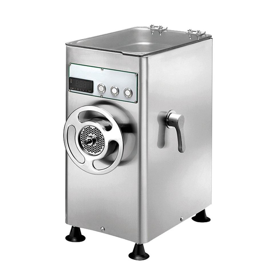 Picadora de carne refrigerada trifásica de acero inoxidable producción 300/500 kg/h L 350 mm x P 530 mm x A 555 mm