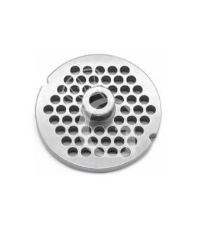 Placa para picadora de carne 32 (B98) con orificios Ø 6 mm