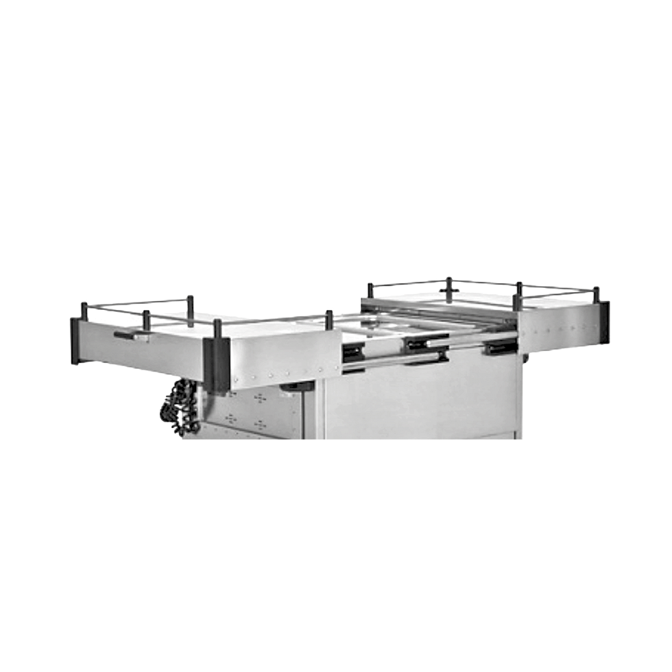 Tapas superiores correderas con aislamiento térmico para carro 2xGN1/1