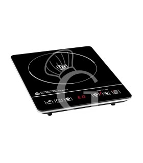 Placa de inducción de libre instalación, 1 zona de cocción, superficie inductiva Ø 220 mm – 2 kW