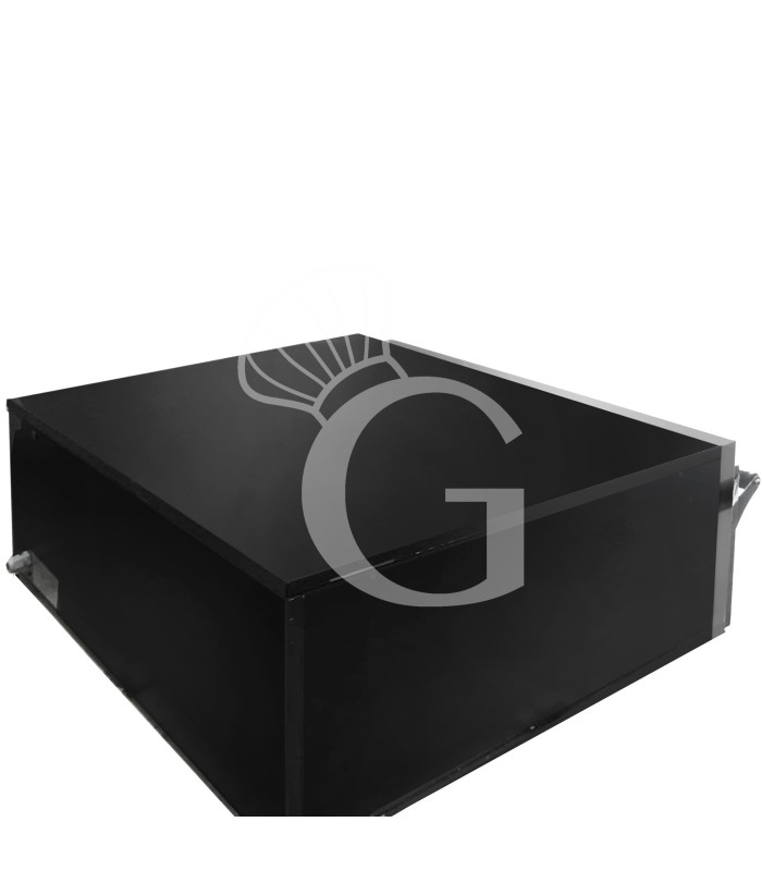Horno eléctrico para 6 pizzas diámetro 350mm con 1 cámara control mecánico 9 KW