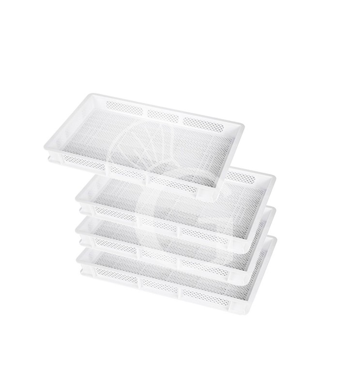 4 x Cajas perforadas - altura 70 mm