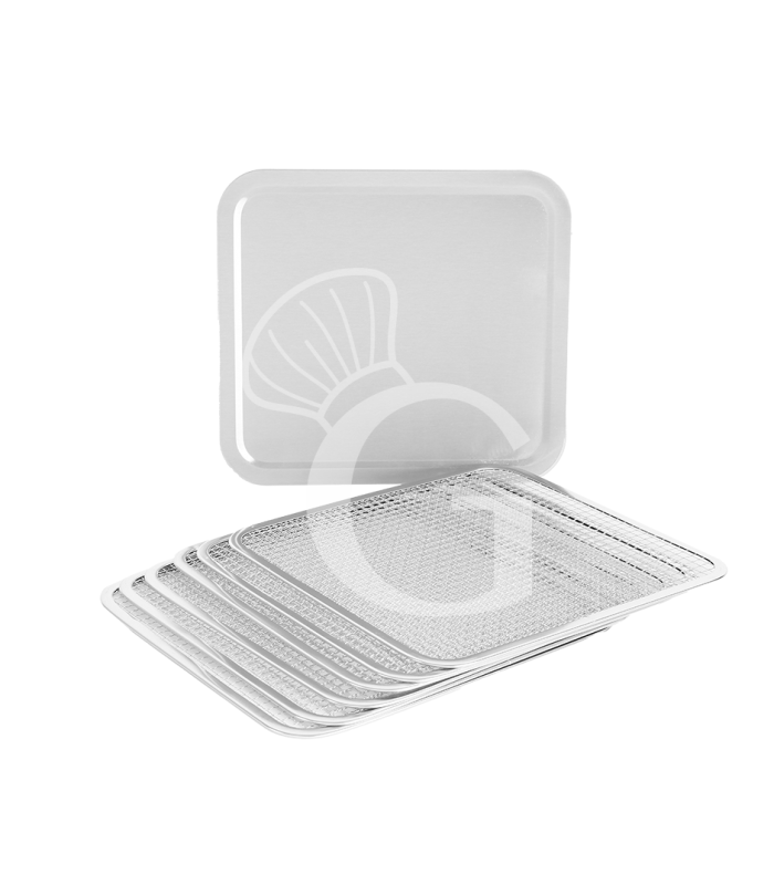 Deshidratador profesional en acero inoxidable, 12 estantes, control digital – 0,5 kW.