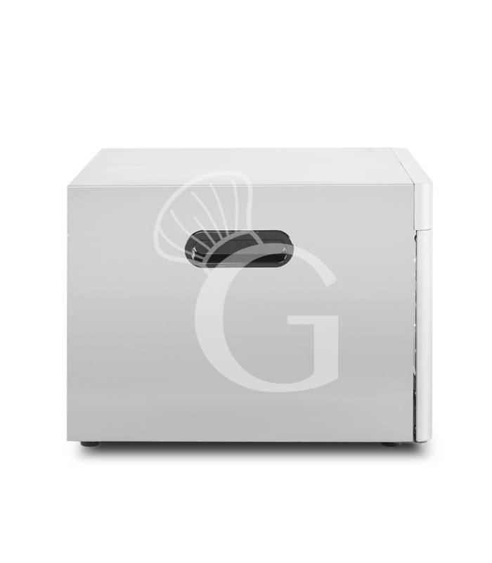 Deshidratador profesional en acero inoxidable, 8 estantes, control digital – 0,5 kW.