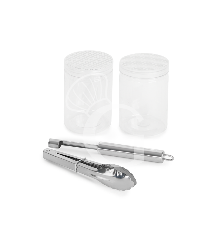 Deshidratador profesional en acero inoxidable, 8 estantes, control digital – 0,5 kW.