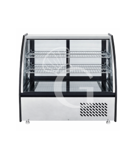 Vitrina refrigerada ventilada de sobremesa 160 L +2 °C/+8 °C L 873 mm x P 580 mm x H 670 mm