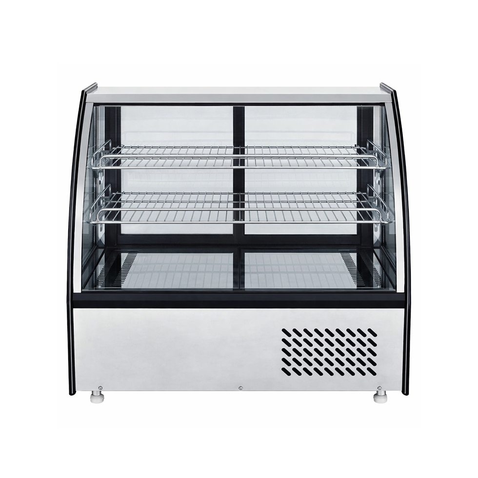 Vitrina refrigerada ventilada de sobremesa 160 L +2 °C/+8 °C L 873 mm x P 580 mm x H 670 mm