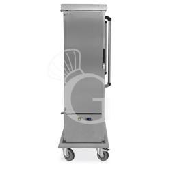 Carro refrigerado 20 GN 1/1 portabandejas, 290 litros, acero inoxidable AISI 304 con ruedas