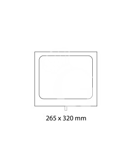 Molde 265x320 mm GN1/2 de 1 envase para termoselladora modelo TS400