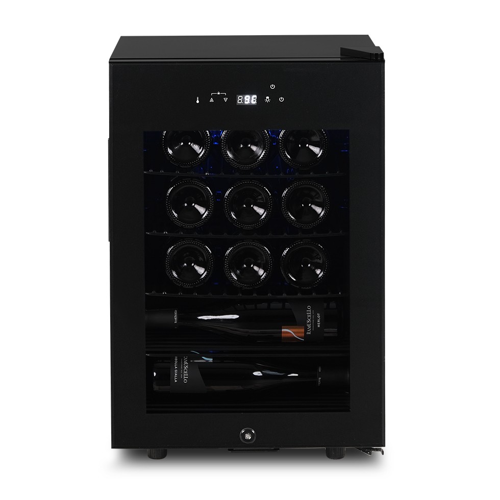 Vinoteca ventilada 49 LT 7 estantes 16 botellas +5°C/+18°C