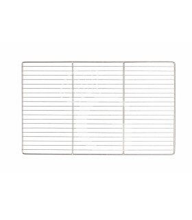 Rejilla de acero inoxidable GN 1/1 530x325 mm para hornos profesionales