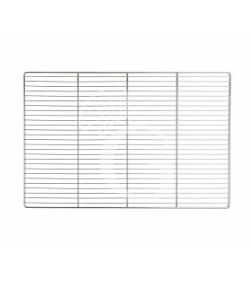 Rejilla de Acero Inoxidable Gastronorm 600x400 mm para Hornos Profesionales
