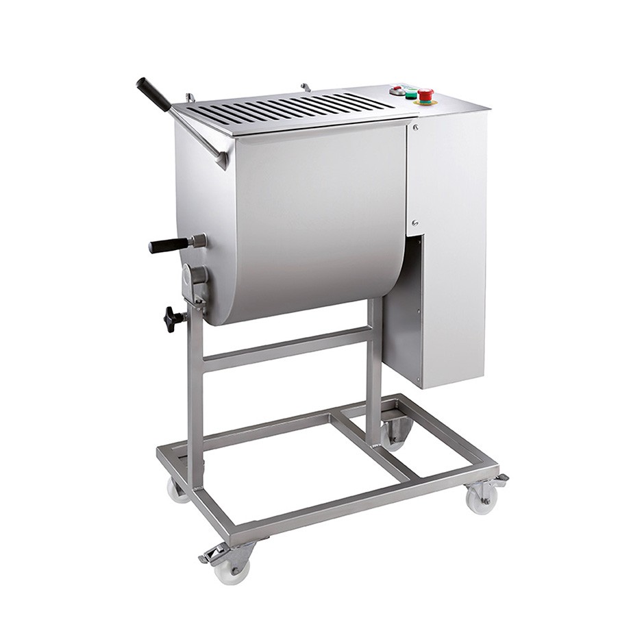 Amasadora mezcladora de carne monopala con capacidad máxima de 75 kg