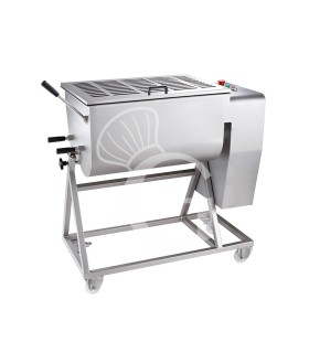 Amasadora mezcladora de carne bipala con capacidad máxima de 95 kg