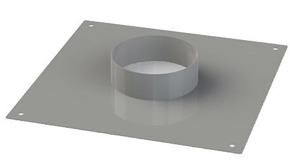 Collarín para chimenea de diámetro 250 mm