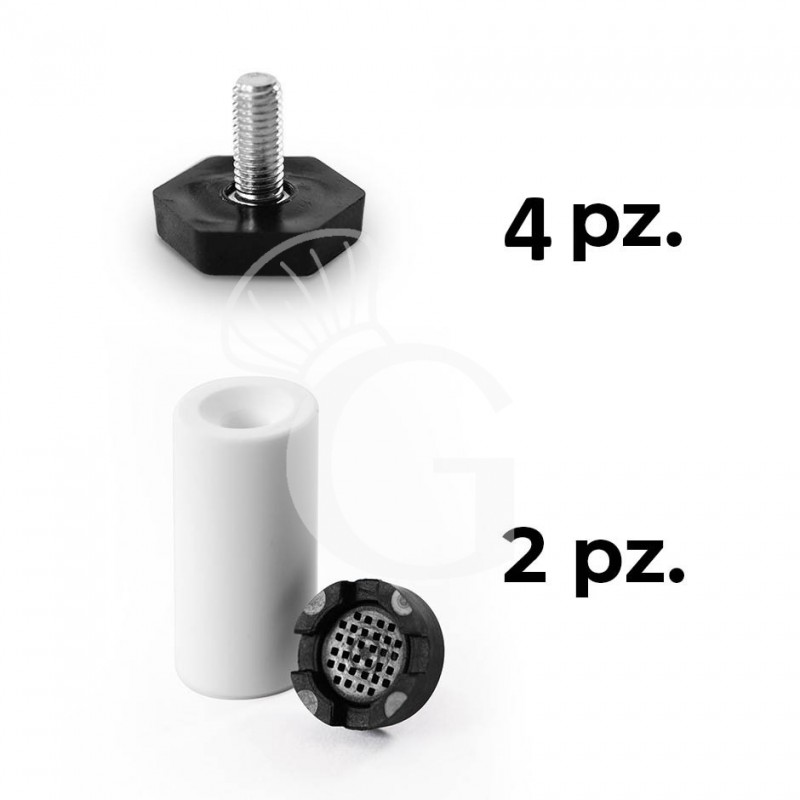 Lavavasos profesional Ø400 mm electromecánico monofásico con dosificador abrillantador y detergente