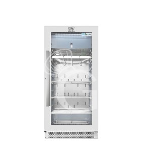 Armario refrigerado profesional para maduración de carne +1°C / +25°C con puerta de vidrio - 233 L